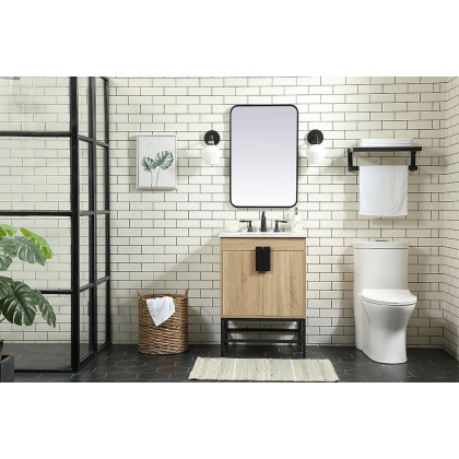 Elegant Bathroom Vanity - Mango Wood (VF48824MW)