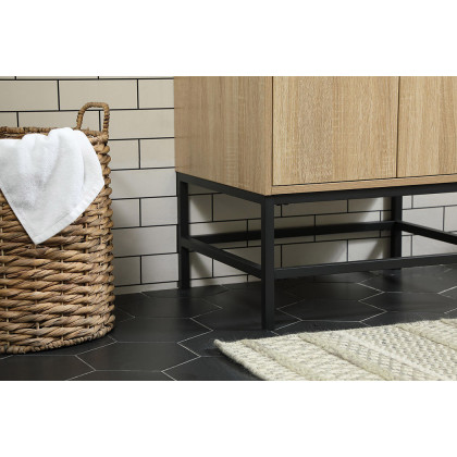 Elegant Bathroom Vanity - Mango Wood (VF48824MW)