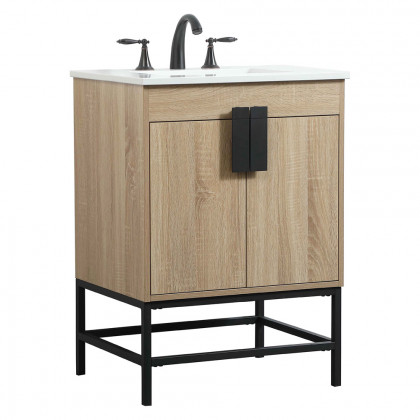 Elegant Bathroom Vanity - Mango Wood (VF48824MW)