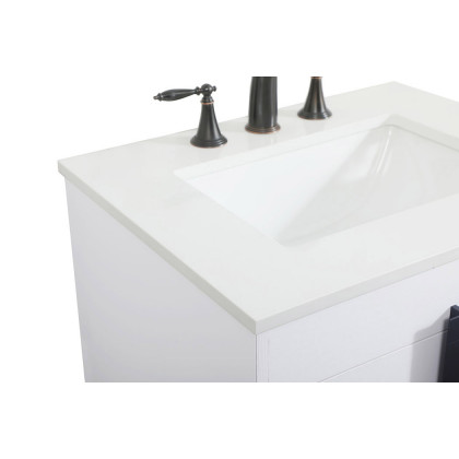 Elegant Bathroom Vanity - White (VF48824MWH)