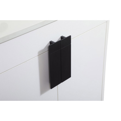 Elegant Bathroom Vanity - White (VF48824MWH)