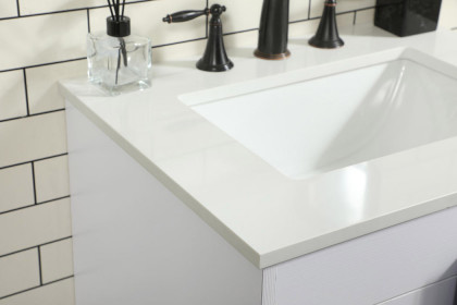 Elegant™ VF48824MWH Bathroom Vanity - White