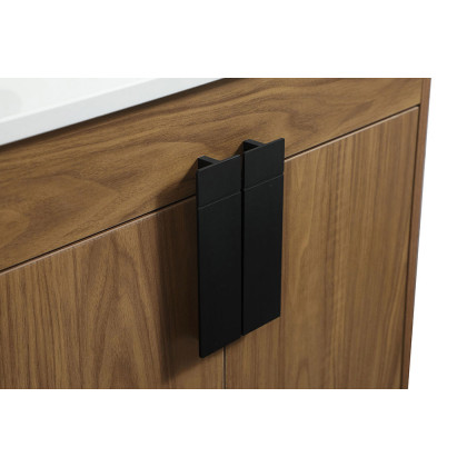 Elegant Bathroom Vanity - Walnut Brown (VF48824WB)