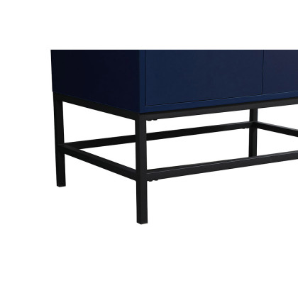 Elegant Bathroom Vanity - Blue (VF48830MBL)