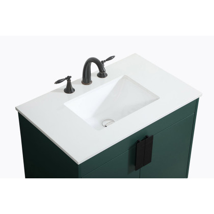 Elegant Bathroom Vanity - Green (VF48830MGN)