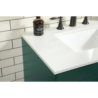 Elegant Bathroom Vanity - Green (VF48830MGN)