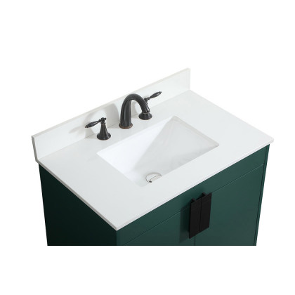Elegant Bathroom Vanity - Green (VF48830MGN-BS)