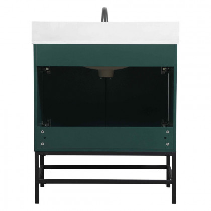 Elegant Bathroom Vanity - Green (VF48830MGN-BS)