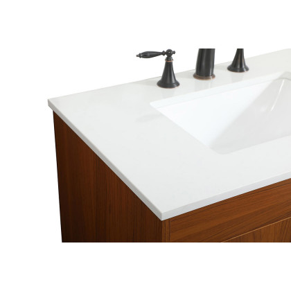 Elegant Bathroom Vanity - Teak (VF48830MTK)