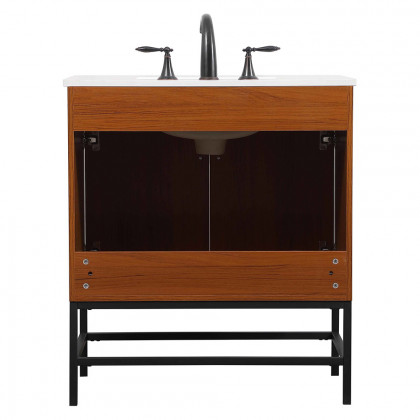Elegant Bathroom Vanity - Teak (VF48830MTK)