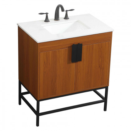 Elegant Bathroom Vanity - Teak (VF48830MTK)