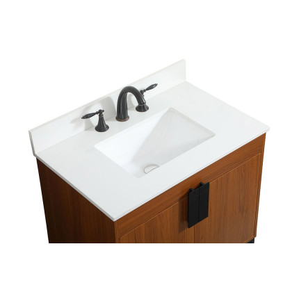 Elegant Bathroom Vanity - Teak (VF48830MTK-BS)