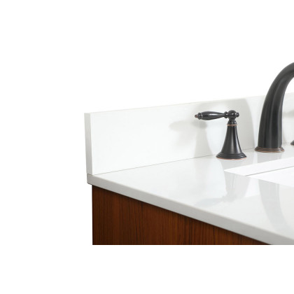 Elegant Bathroom Vanity - Teak (VF48830MTK-BS)