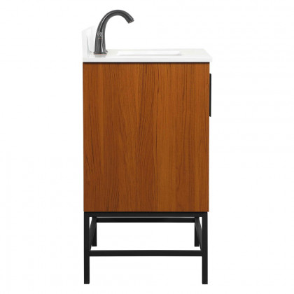 Elegant Bathroom Vanity - Teak (VF48830MTK-BS)