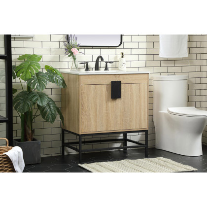 Elegant Bathroom Vanity - Mango Wood (VF48830MW)