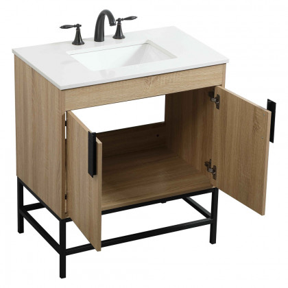 Elegant Bathroom Vanity - Mango Wood (VF48830MW)