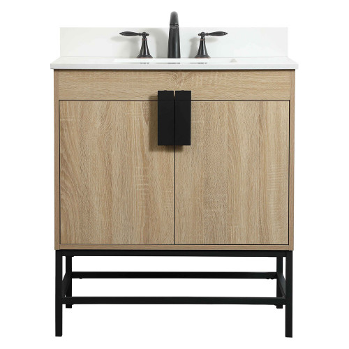 Elegant Bathroom Vanity - Mango Wood (VF48830MW-BS)