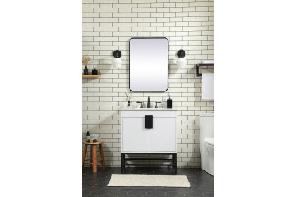 Elegant™ VF48830MWH Bathroom Vanity - White