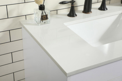 Elegant™ VF48830MWH Bathroom Vanity - White