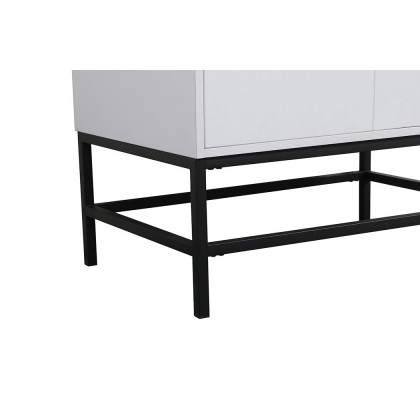 Elegant Bathroom Vanity - White (VF48830MWH-BS)