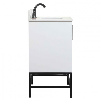 Elegant Bathroom Vanity - White (VF48830MWH-BS)