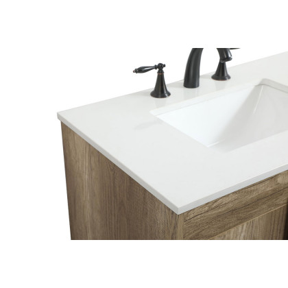 Elegant Bathroom Vanity - Natural Oak (VF48830NT)