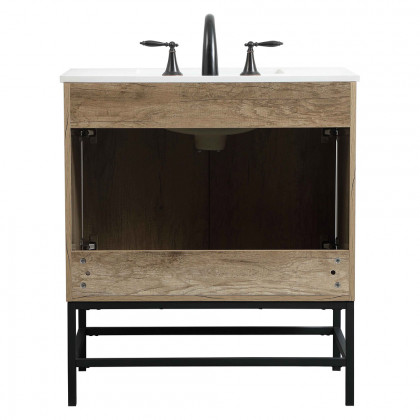 Elegant Bathroom Vanity - Natural Oak (VF48830NT)