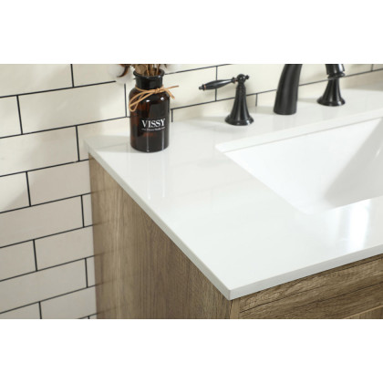 Elegant Bathroom Vanity - Natural Oak (VF48830NT)