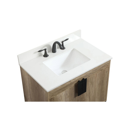 Elegant Bathroom Vanity - Natural Oak (VF48830NT-BS)
