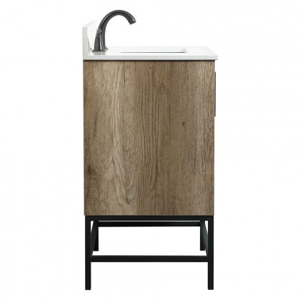 Elegant Bathroom Vanity - Natural Oak (VF48830NT-BS)
