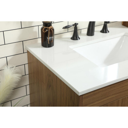 Elegant Bathroom Vanity - Walnut Brown (VF48830WB)
