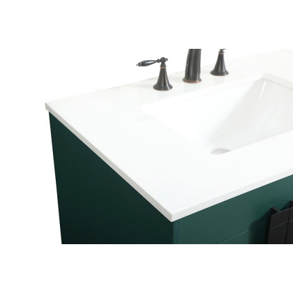 Elegant Bathroom Vanity - Green (VF48832MGN)