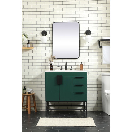 Elegant Bathroom Vanity - Green (VF48832MGN)