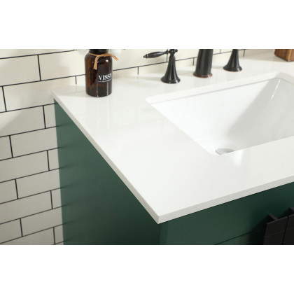Elegant Bathroom Vanity - Green (VF48832MGN)