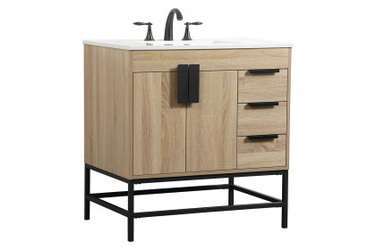 Elegant™ VF48832MW Bathroom Vanity - Mango Wood