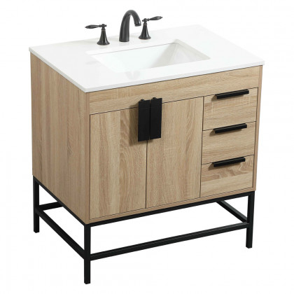 Elegant Bathroom Vanity - Mango Wood (VF48832MW)