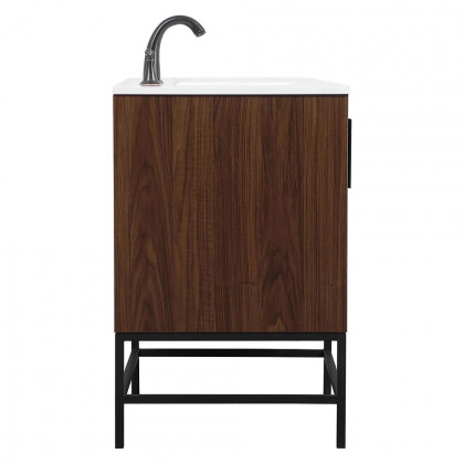 Elegant Bathroom Vanity - Walnut (VF48832MWT)