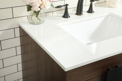 Elegant™ VF48832MWT Bathroom Vanity - Walnut