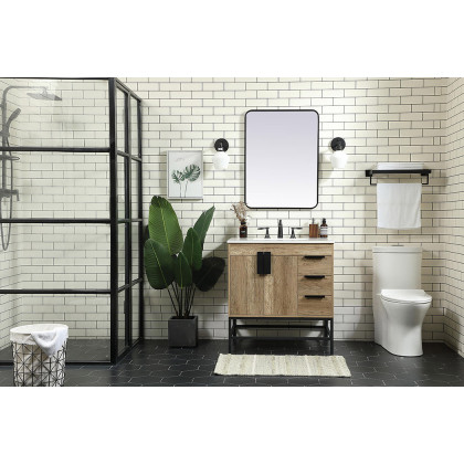 Elegant Bathroom Vanity - Natural Oak (VF48832NT)