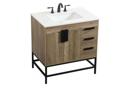 Elegant™ VF48832NT Bathroom Vanity - Natural Oak