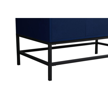 Elegant Bathroom Vanity - Blue (VF48836MBL)