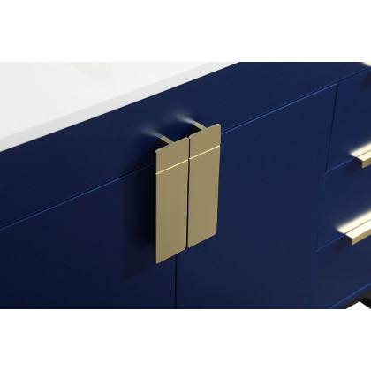 Elegant Bathroom Vanity - Blue (VF48836MBL-BS)