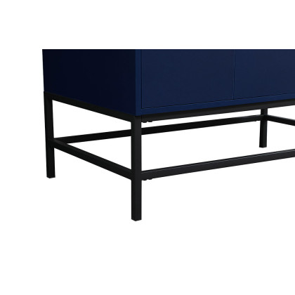 Elegant Bathroom Vanity - Blue (VF48836MBL-BS)