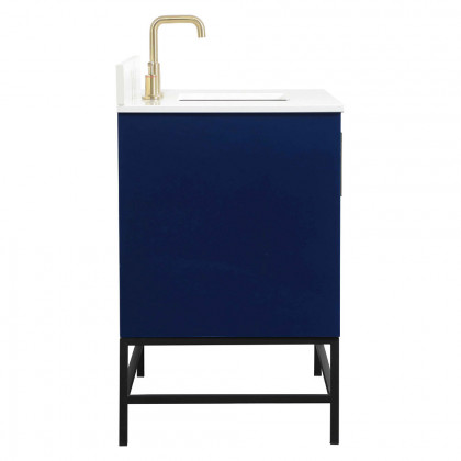 Elegant Bathroom Vanity - Blue (VF48836MBL-BS)