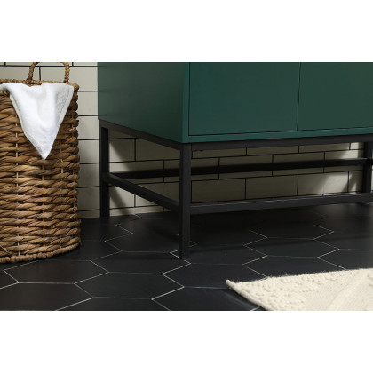 Elegant Bathroom Vanity - Green (VF48836MGN)