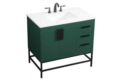 Elegant™ VF48836MGN Bathroom Vanity - Green