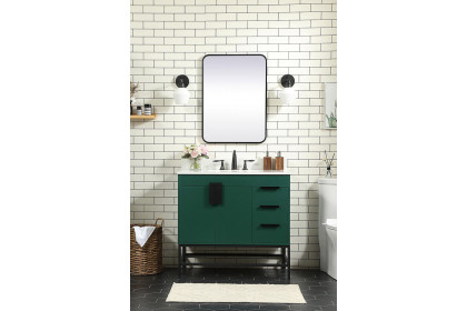 Elegant™ VF48836MGN-BS Bathroom Vanity - Green
