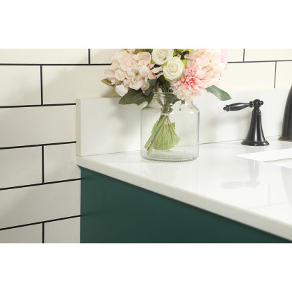 Elegant Bathroom Vanity - Green (VF48836MGN-BS)