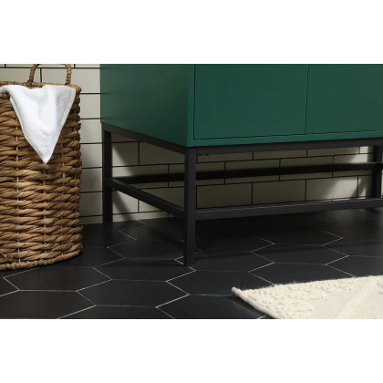 Elegant Bathroom Vanity - Green (VF48836MGN-BS)