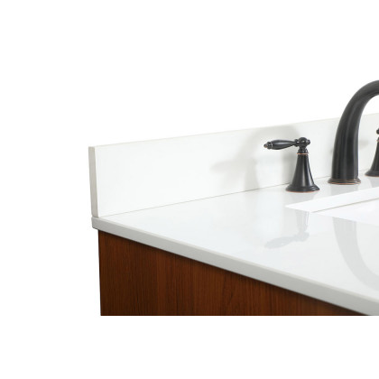 Elegant Bathroom Vanity - Teak (VF48836MTK-BS)